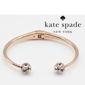 Kate spade lady marmalade rose gold open hinge bracelet 💖 NWT